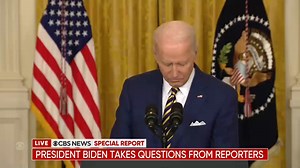 9K views · 290 reactions | "It is going to be a disaster for Russia if they further invade Ukraine" President Biden says Russian President Vladimir Putin "will be held accountable" and has "never have seen sanctions like the ones I promised will be imposed" if Russia makes further moves against Ukraine | CBS News | Facebook