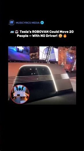 🚐🤖 Tesla’s ROBOVAN Could Move 20 People — With NO Driver! 😳🔥