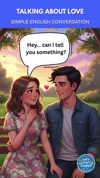 Talking About Love - Simple English Conversation #dailyenglish #english #learnenglish