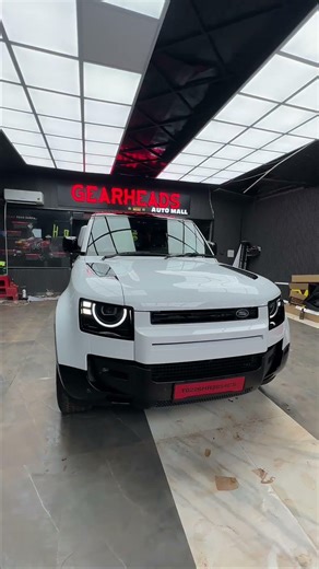 Land Rover Defender secured with Premium Gloss Paint Protection Film