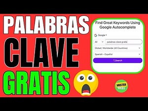 Como BUSCAR PALABRAS CLAVE para SEO GRATIS 👉 La MEJOR HERRAMIENTA para hacer Keyword Research ✅