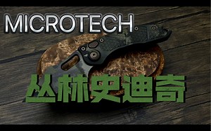 微技术Microtech Knives展会手签版丛林迷彩陶瓷涂层史迪奇暗针