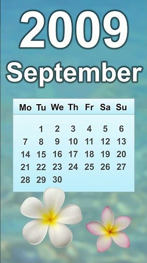 September 2009 Calendar