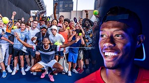 "No place like home" - Chris Eubanks soaks in College Night atmosphere as he celebrates 1R win at Atlanta Open 2023