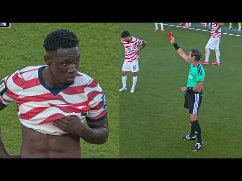 Folarin Balogun Red Card vs Bosnia| USA vs Bosnia and Herzegovina Highlights | FIFA World Cup 2026