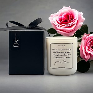 Sympathy Memorial Candle With Your Words | Bereavement Keepsake Gift - Etsy Australia