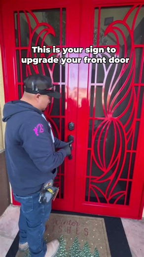 This is your sign to upgrade your front door 👀