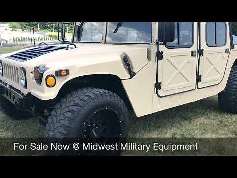 Custom Built Street Legal M998 Humvee/ HMMWV For Sale @ Midwest Military Equipment