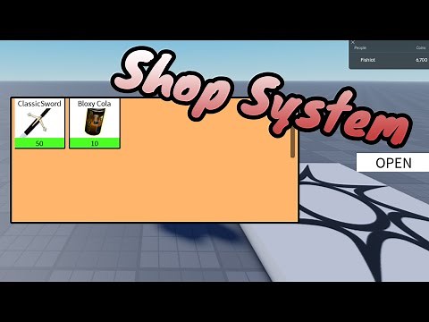 Roblox Studio - Simple Shop System Tutorial