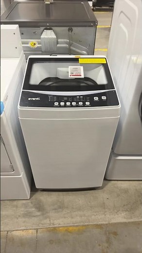 Avanti portable top load washer white