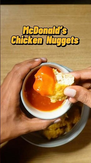 McDonald’s Chicken Nuggets in easy steps - save & try 😋 #friedchicken #eveningsnacks #joecooks