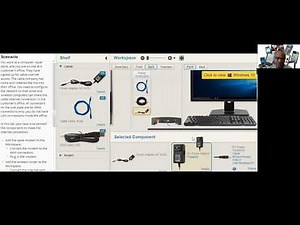 Demo of How to setup cable modem and wireless router - for CompTIA A+ Core 1 220-1001