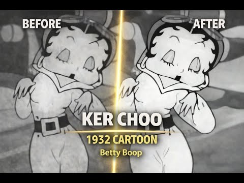 Betty Boop - Ker Choo - 1932 – AI Restored | Historic Animated Film