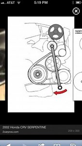 serpentine belt replacement in 2nd Gen, neither...