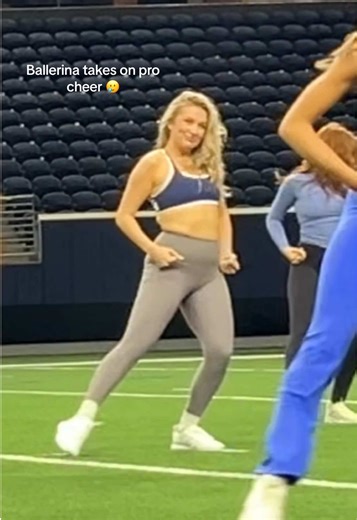 Too busy frolicking around dancing , smiling and making friends, to focus on the negatives #dcc #ballettok #procheer