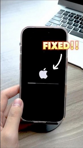 iPhone Stuck on Apple Logo After Update? Fix It in Minute! #shorts