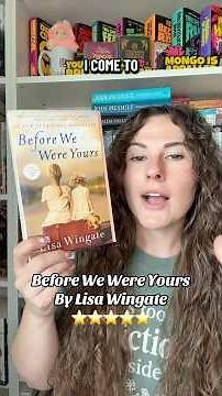 Before We Were Yours by Lisa Wingate! #booktok #historicalfiction #history #reader #5starreads