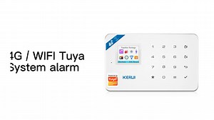 KERUI W184 4G WiFi Tuya Smart Home Security Alarm System Setup & Demo