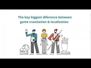 The key difference between game translation and localization