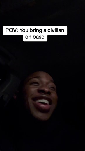 Funny Encounter Bringing a Civilian on Base