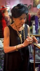 Yvonne begins her day with her signature fragrance, spritzed on her hands so she can enjoy its scent while greeting customers. And every evening, just before bed, she mists it through her hair for the sweetest dreams. Now available in stores. 💜🪻 📱Digital Marketing: @angelique.agent #yvonnelafleur #neworleans #boutiqueowner #fragrance #perfume #eaudeparfum #boutique #signaturefragrance | Yvonne LaFleur New Orleans