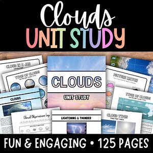 Cloud Unit Study, Nephrology, Weather, Lightening, Clouds, Earth Science