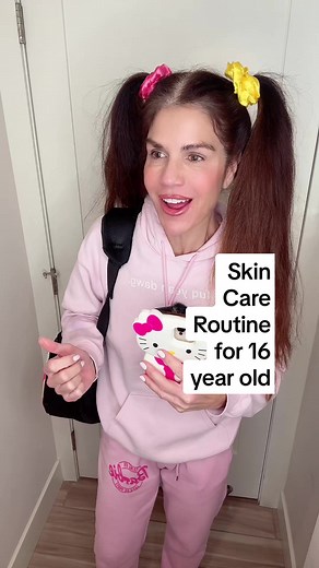 At what age do girls need a skin care routine? And what’s a reasonable amount to spend? What’s your skin care routine? #skincareroutine #glassskin #moms #kids #teens