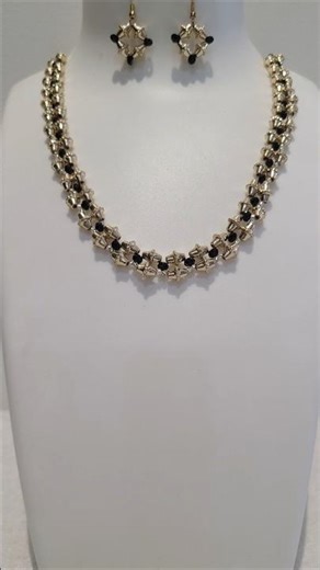 Easy Beaded Necklace Tutorial #shorts dj's creation