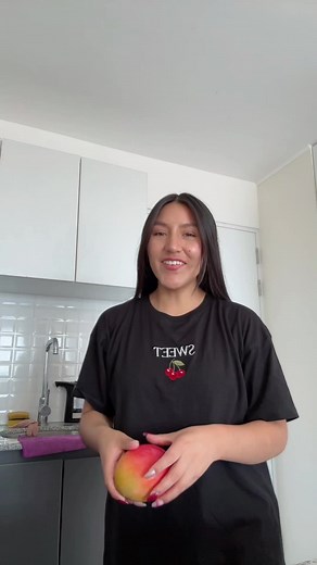 Cómo comer un mango sin ensuciarse