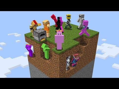 12 YouTubers Ruin 1 Minecraft Chunk