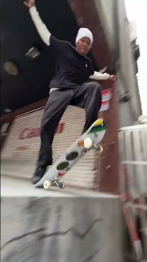 Felipe Gustavo - Kickflip Over Rail Gap