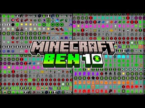 THIS IS THE NEW BEN 10 ADDON FOR MINECRAFT PE 26.33