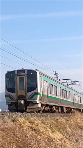 サービス警笛！！E7210番代#磐越西線#サービス警笛 #警笛#jr東日本 #優しい人 #運転士