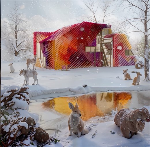 SCI-Arc on Instagram: "Don’t miss SCI-Arc faculty Herwig Baumgartner’s exhibition, Twilight Los Angeles, now on view at LAX Terminal 7. Architect and artist Herwig Baumgartner’s (@herwigbaumgartner) work explores the intersection of the familiar and unfamiliar to construct uncanny, experimental spaces. Within this tension, Baumgartner suggests new perspectives emerge, and alternative worlds can be imagined. Twilight LA is a journey through residential living spaces designed for Los Angeles throu