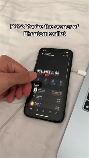 👻 #fyp #crypto #larp #phantom | phantom wallet