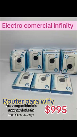 Router para wify ✅Calidad ✅Garantía o Tenemos envíos en Santo Domingo ( pago contrae entrega) Solicita la tuya al WthasApp (829) 906-7141) Estamos ubicados en la Padre castellanos (antigua 17) Casi esquina Albert Thomas (Santo Domingo DN) O Búscanos en Google mapa o en Waze como INFINITO MUEBLES #viral #muebles #estufa #lavadora #nevera flyp) electrodomesticos