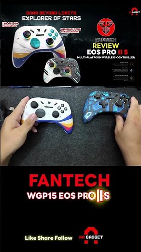 New improved version, how much better is it? FANTECH WGP15 EOS PRO II S Wireless Controller #fantech