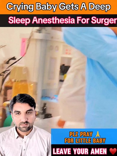 Crying Baby Deep Sleep Anesthesia for Surgery