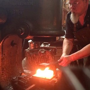 47 reactions | Forging 4140 swage blocks on the 70 year old Alldays &...