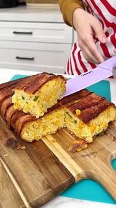 Only way I do cornbread I make a cornbread casserole with bacon. | Justine Kameron