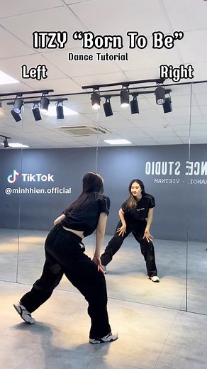 Let’s turn it up now #borntobechallenge #itzy #itzy_borntobe #dancetutorial #minhhienofficial