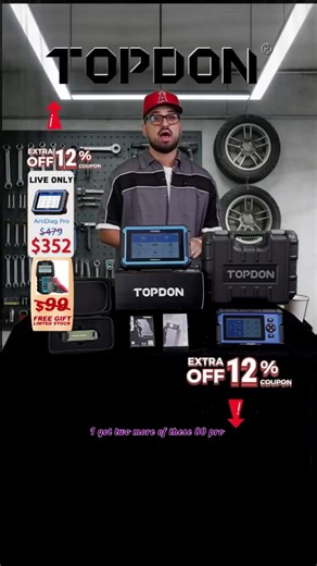 TOPDON ArtiDiag Pro Bidirectional Scan Tool, ECU Coding OBD2 Scanner Diagnostic Tool, 2 Years Free Update FCA Autoauth/35 Services/All System Diagnosis