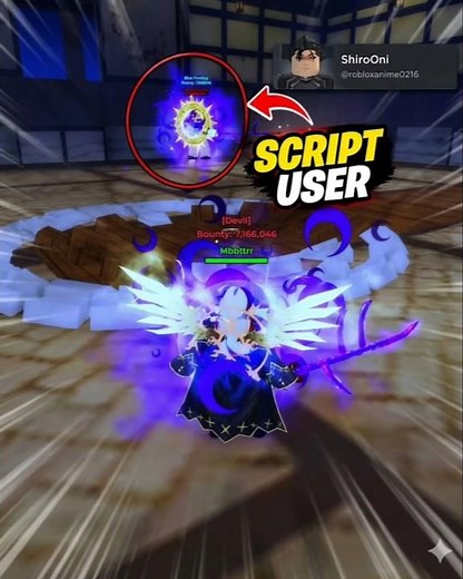 ShiroOni Script User |Demon Blade #demonblade#roblox
