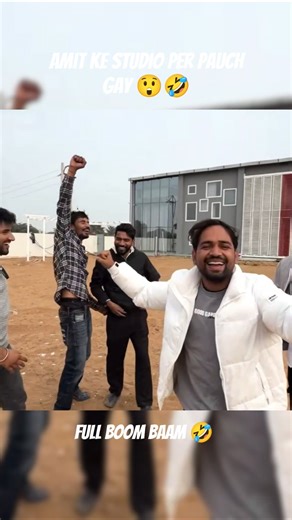 finally guys Amit bhai ke studio per pahunch gaye😲#mrindiahacker #mrindianhackernews #funny#amitbhai