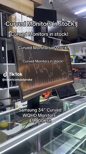 Samsung 34-Inch Ultrawide Curved Monitor at 45,000 Ksh