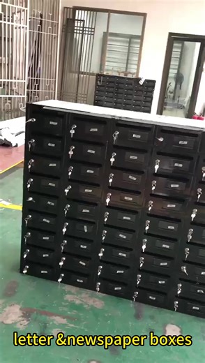 Password Post Office Parcel Box With Digital Control Door Locker Delivery Smart Mailbox