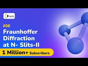 Fraunhofer Diffraction at N Slits Part 2 - Diffraction - Engineering Physics 2