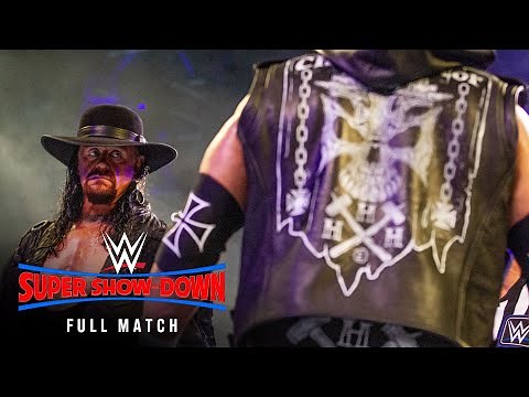 FULL MATCH: Undertaker vs. Triple H - No Disqualification Match: WWE Super Show-Down 2018