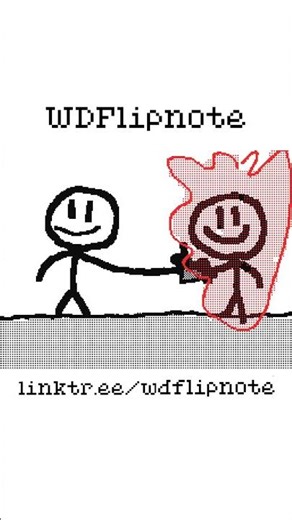 caution #flipnote #3ds #2ds #dsi #animation