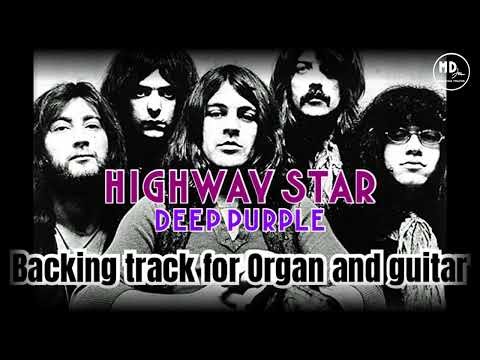 HIGHWAY STAR Deep Purple BACKING TRACK FOR ORGAN AND GUITAR